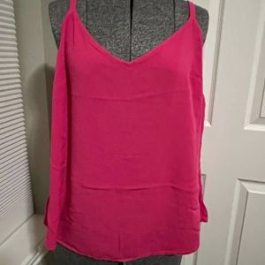 Torrid Hot Pink Cami Tank V-Neck Layered 2X